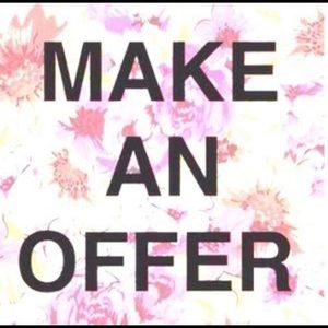 Make a reasonable offer